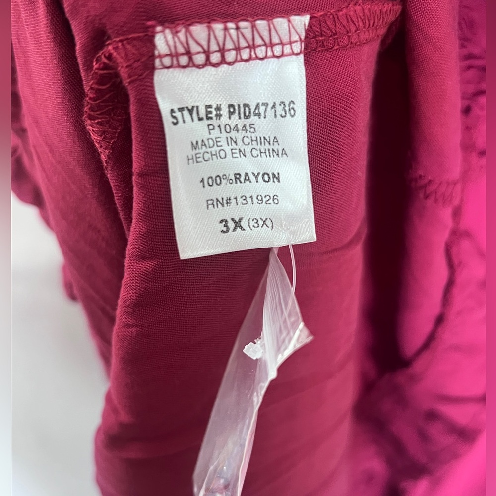 tea n rose NWT Tiered Midi Dress 3X - Picture 9 of 9